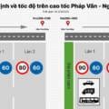 Mới nhất: Chi tiết biển báo, tốc độ cao tốc Pháp Vân – Nghi Sơn từ tháng 3