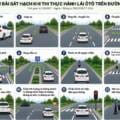 12 bài thi đường trường sát hạch bằng lái ô tô mới nhất từ 2027