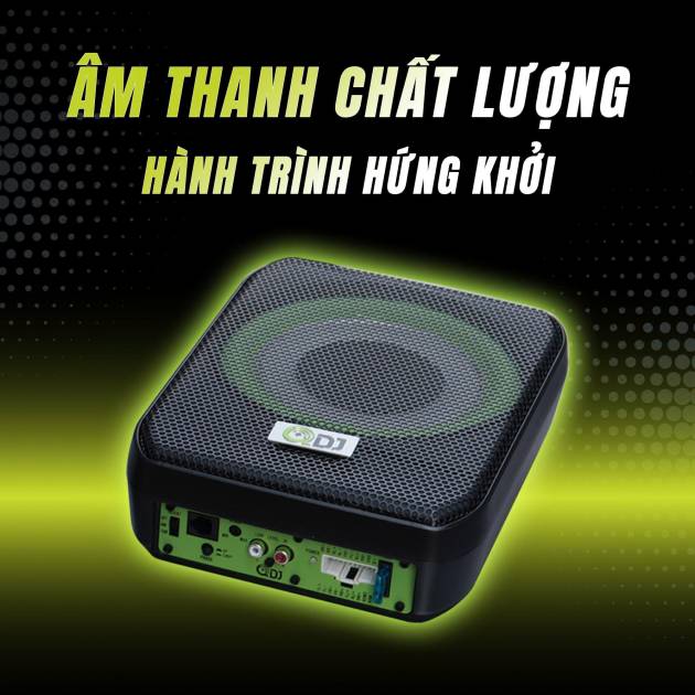 Loa sub QDJ âm thanh chất lượng, hành trình hứng khởi